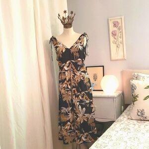 Hawaiin Tropical Sleevless Summer Dress